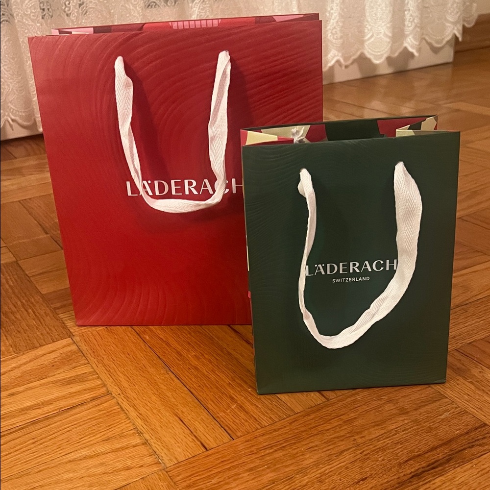 Red and Green Gift Bags
